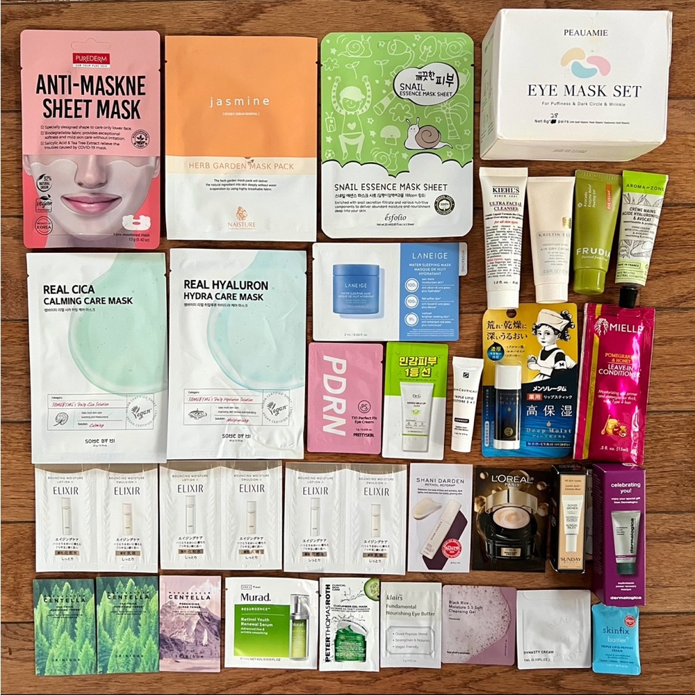 62-Piece Set of Beauty Items